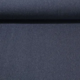 Baumwollcanvas "Annie" Blau Melange