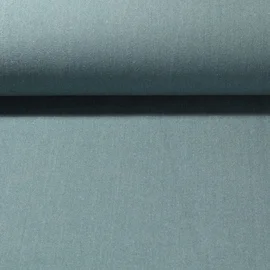 Baumwollcanvas "Annie" Dunkelmint Melange