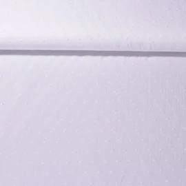 Baumwolle Knötchen Weiß