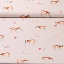 Baumwolle Popeline Bambi Sand