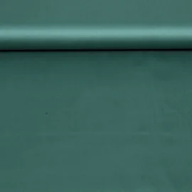 Baumwolle Satin  "Ida" Uni Dunkelgrün