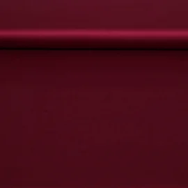 Baumwolle Satin "Ida" Uni Granatrot