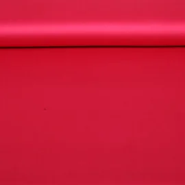Baumwolle Satin  "Ida" Uni Kirschrot