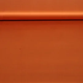 Baumwolle Satin  "Ida" Uni Kürbisorange