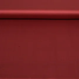 Baumwolle Satin "Ida" Uni Mattrot