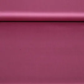 Baumwolle Satin  "Ida" Uni Weinrot