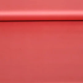 Baumwolle Satin  "Ida" Uni Ziegelrot