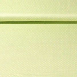 Baumwolle Trachtenstoff Pünktchen Lime