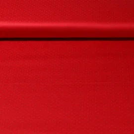 Baumwolle Trachtenstoff Pünktchen Rot