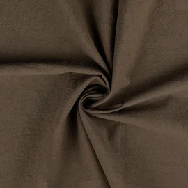 Baumwolle Vintage "Faith" Uni Braun