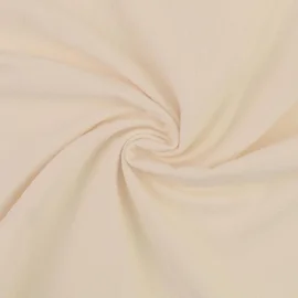 Baumwolle Vintage "Faith" Uni Ecru