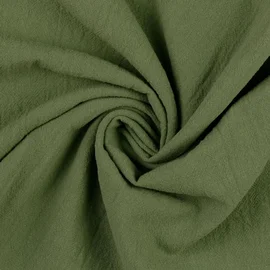 Baumwolle Vintage "Faith" Uni Grün