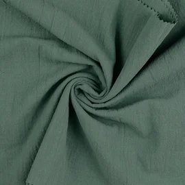 Baumwolle Vintage "Faith" Uni Lindgrün