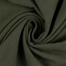 Baumwolle Vintage "Faith" Uni Olive