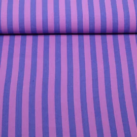 Baumwolle Webware Streifen Violett 