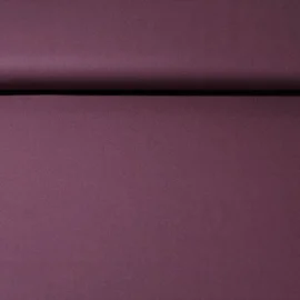Baumwolle "Wendy" Aubergine