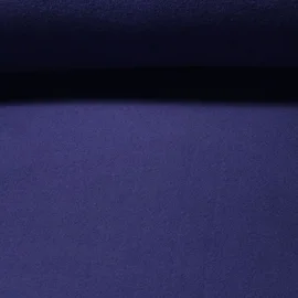 Baumwollfleece "Isa" Uni Navy