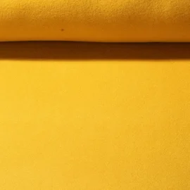 Baumwollfleece "Isa" Uni Ocker