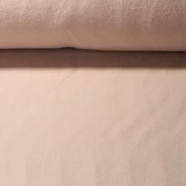 Baumwollfleece "Isa" Uni Sand