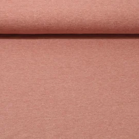 Baumwolljersey "Adriana" Melange Dunkelrot