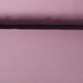 Baumwolljersey Interlock Mauve