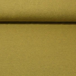 Baumwolljersey "Lana" Kiwi Schwarz Melange