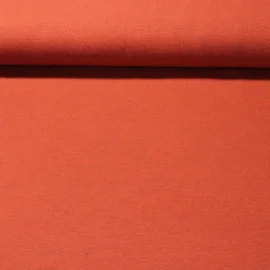 Baumwolljersey "Lana" Rost Schwarz Melange