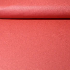 Beschichtete Baumwolle Laura Uni Rot