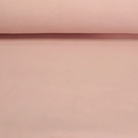 Bio-Baumwollfleece Heiko - Doubleface Uni Rosa