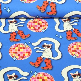 Bio Canvas "Choose your Vibe" Dance It Out Blau