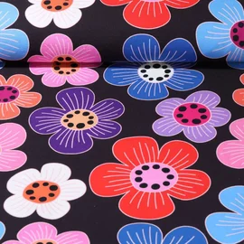 Bio Canvas "Grow" Mokka Lila