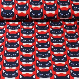 Bio Canvas "Meow" Rot