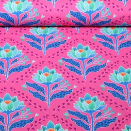 Bio Canvas "Queen Of Hearts" Lotus Royal Pink