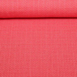 Bio Jacquard Jersey - Beetles & Bugs Jacquard Mini Bow Knit Rot