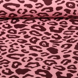 Bio Jacquard Jersey "Western Fairy Tales" Safari Doubleface Rosa