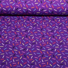 Bio Jersey "Gleam" Glimmerbits Lila