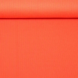 Bio Jersey Jacquard Knit Knit Orange