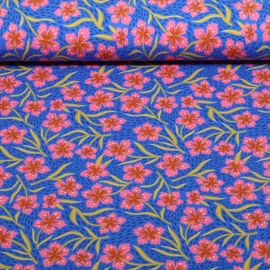 Bio Jersey "Southern Ease" Bloom Drift Royalblau
