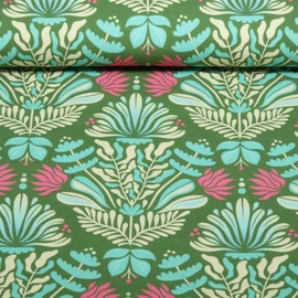 Bio Jersey "Southern Ease" Sunlit Botanica Grün