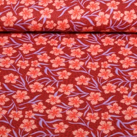 Bio Musselin Glatt "Southern Ease" Bloom Drift Rot