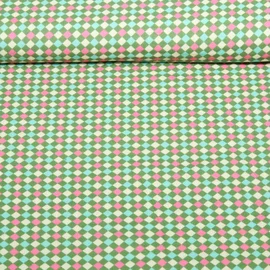 Bio Musselin Glatt "Southern Ease" Woven Light Grün