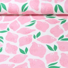 Bio-Musselin "Limone" Rosa