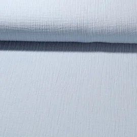 Bio Musselin "Penny" Babyblau