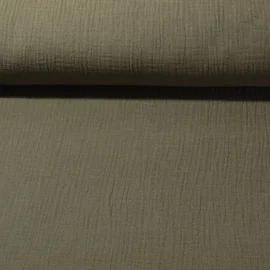 Bio Musselin "Penny" Olivgrün