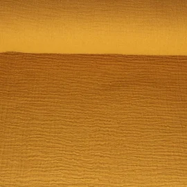 Bio Musselin "Penny" Senfgelb