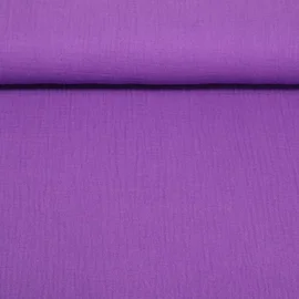 Bio Musselin "Penny" Violett