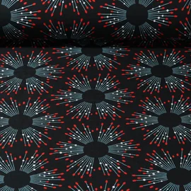 Bio-Musselin "Starlight" Schwarz