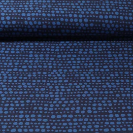 Bio-Musselin "Together" Blau