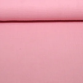 Bio Musselin Triple Uni Rosa