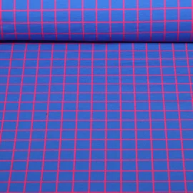 Bio Sommersweat "Beetles & Bugs" Grids Blau